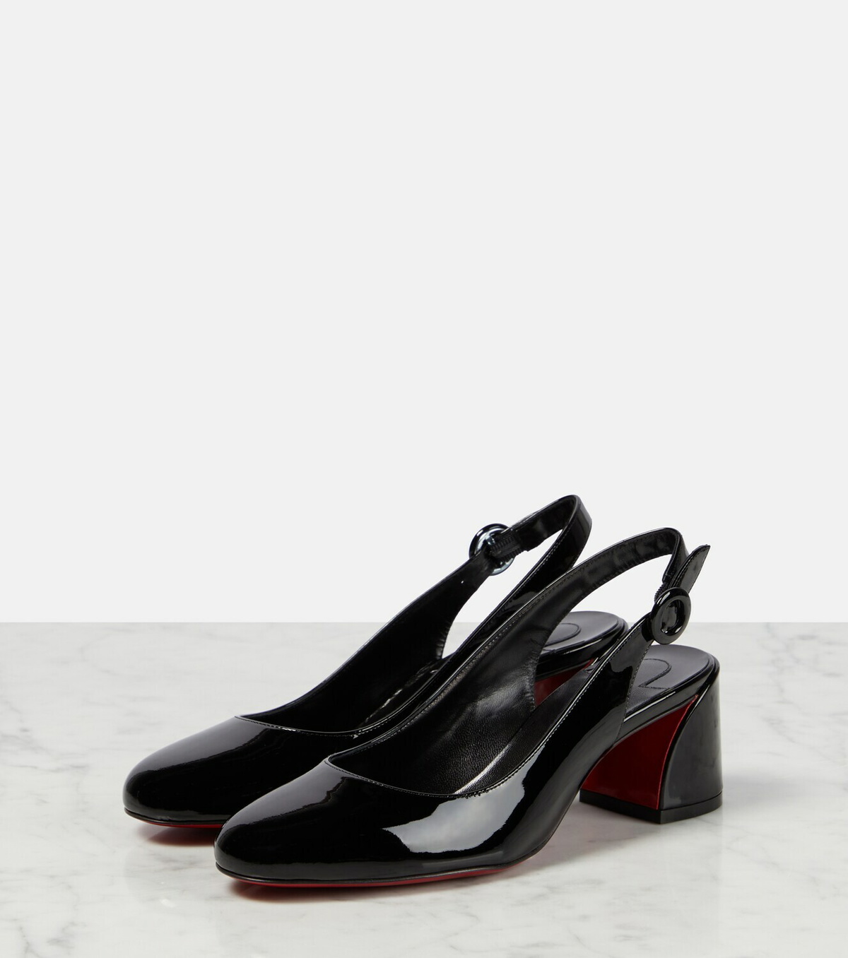 louboutin slingback pumps