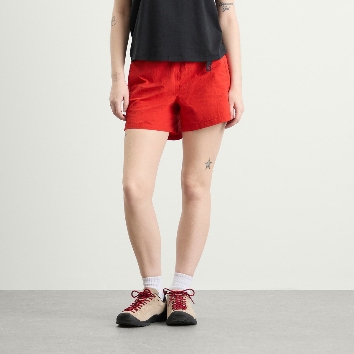 Gramicci Women's Nylon Active Short in Burnt Orange