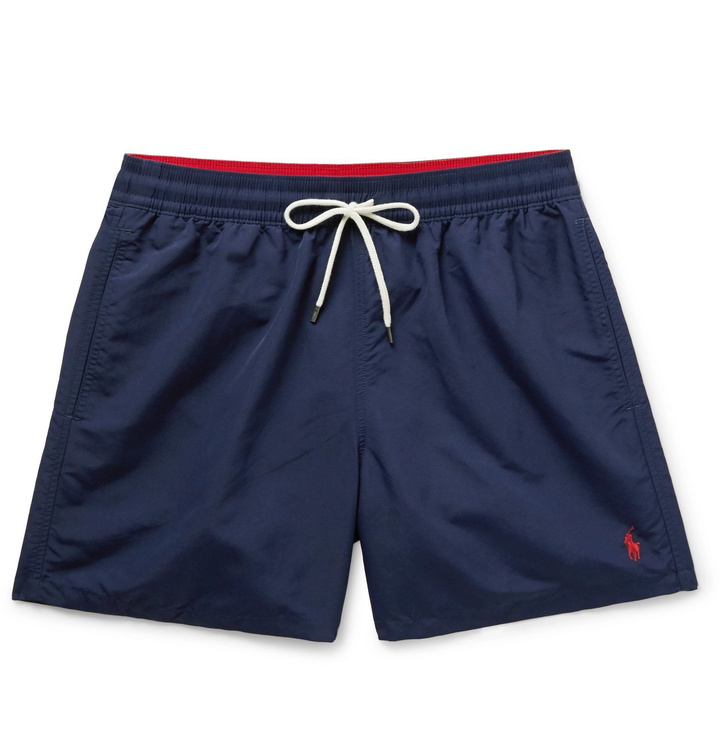 Photo: Polo Ralph Lauren - Traveler Mid-Length Swim Shorts - Blue