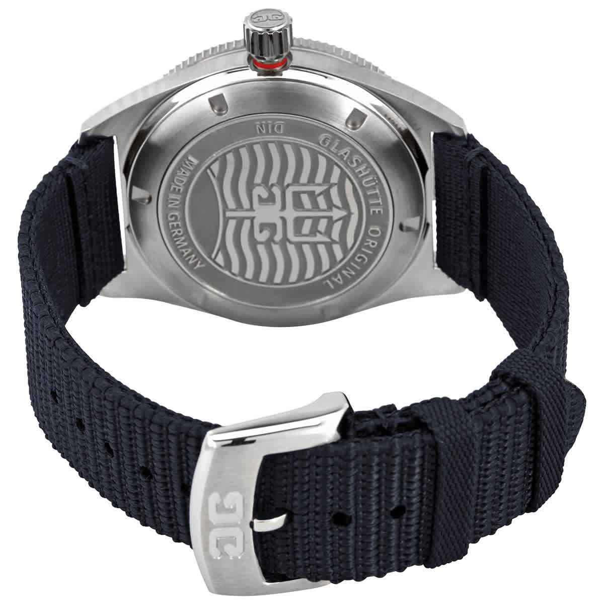 Glashutte Original SeaQ Automatic Blue Dial Mens Watch 1-39-11-09-81-08