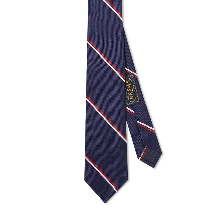 Photo: Beams Plus Wide Regimental Tie