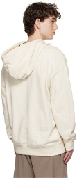 Reebok Classics Off-White Cotton Hoodie