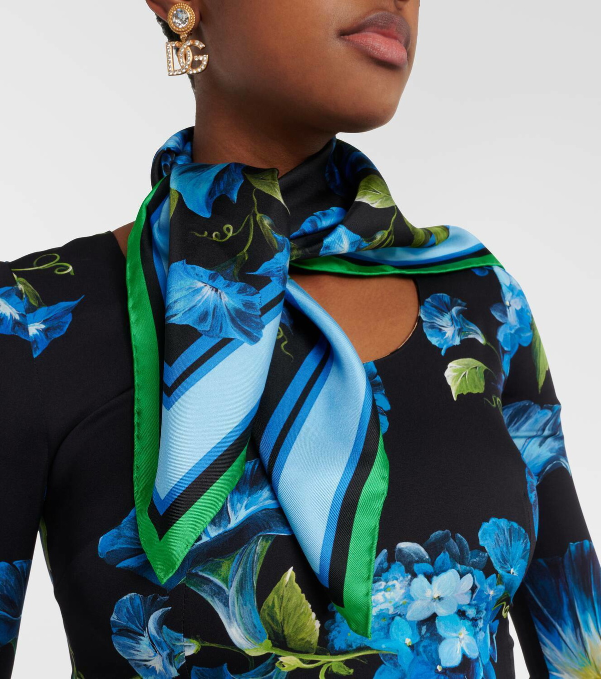 dolce and gabbana scarf sneakers