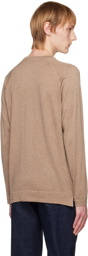 Officine Générale Brown Nate Sweater