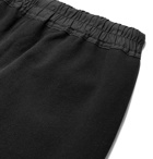 FEAR OF GOD - The Vintage Tapered Fleece-Back Cotton-Jersey Sweatpants - Black