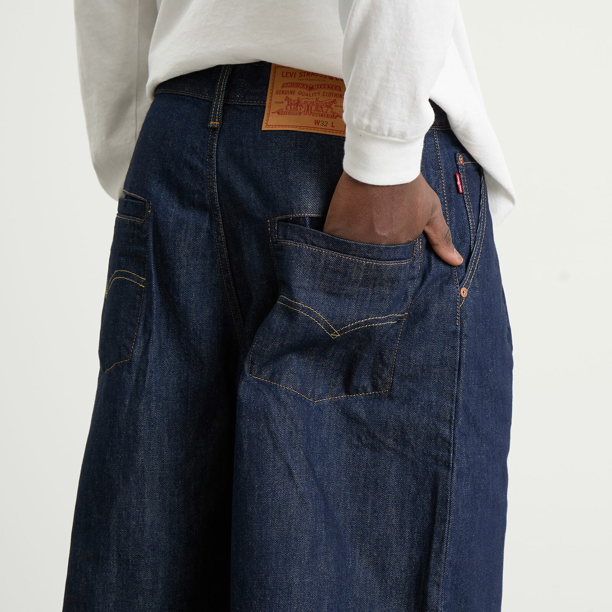 Levi's Men's x Jordan Baggy Short in Indigo