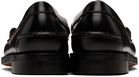 Random Identities Black & Green Sebago Edition Double Penny Dan Loafers