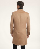 Brooks Brothers Men's Camel Hair Polo Coat | Brown