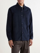 Kardo - Ronald Cotton-Corduroy Shirt - Blue