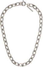 Dries Van Noten Silver Chain Link Necklace
