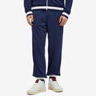 Gucci Men's Tape Track Pants in Navy