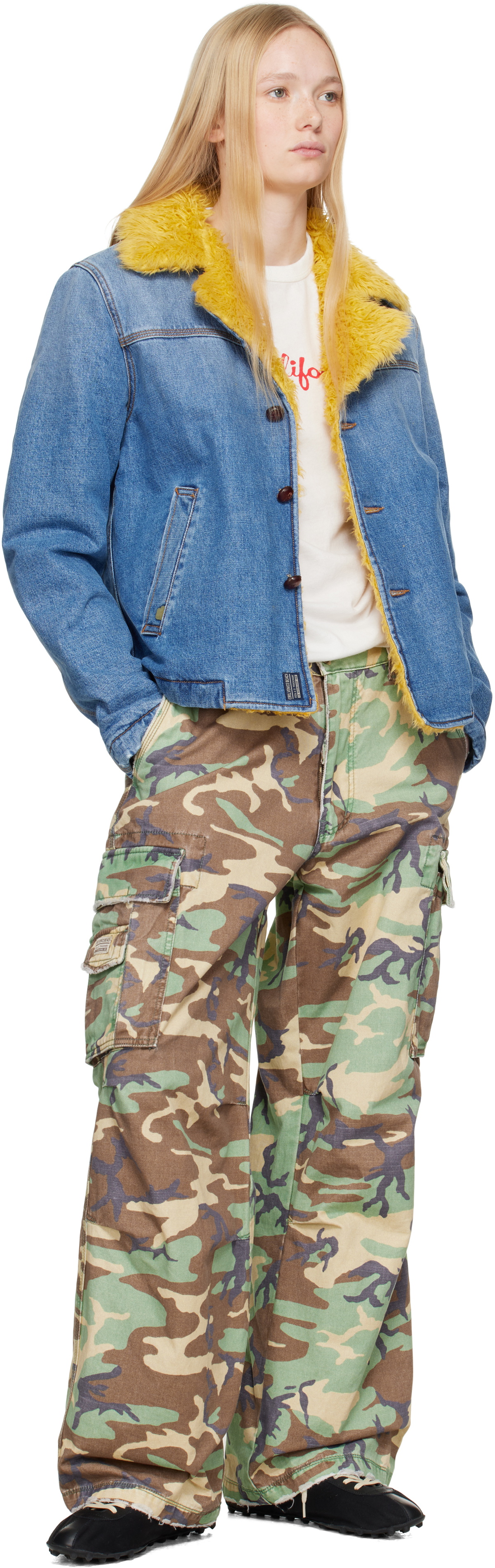 ERL Blue Venice Denim Jacket