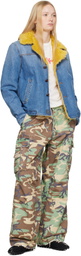 ERL Blue Venice Denim Jacket