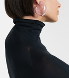 Alaïa Bubble hoop earrings