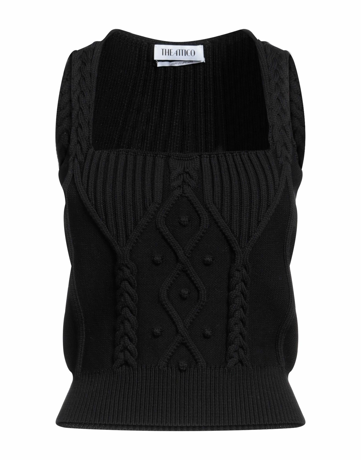 The Attico Womens Top in Black