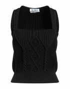 The Attico Womens Top in Black