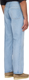 KAPTAIN SUNSHINE Blue Skate Shoecut Jeans