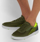 Orlebar Brown - Larson Panelled Mesh Sneakers - Green