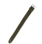 Tom Ford Timepieces - Braided Leather Watch Strap - Green