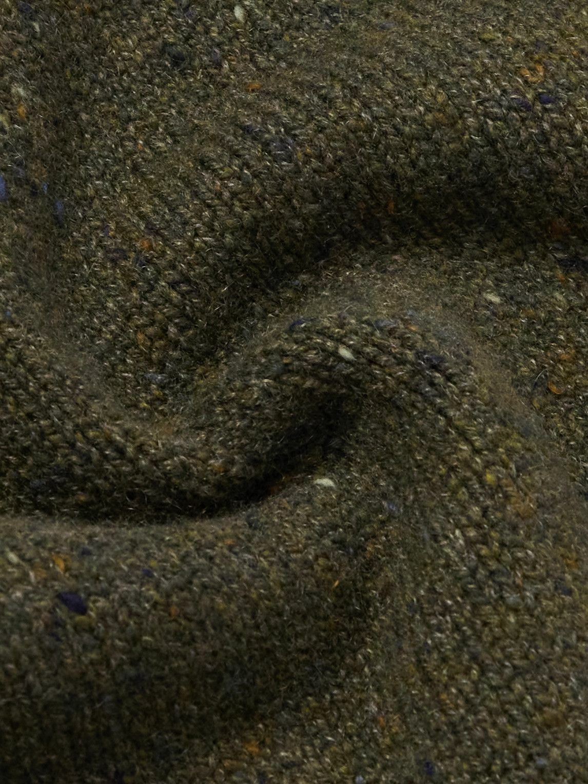 Inis Meáin - Carpenters Merino Wool and Cashmere-Blend Cardigan - Green