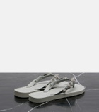 Balenciaga Cagole embellished thong sandals