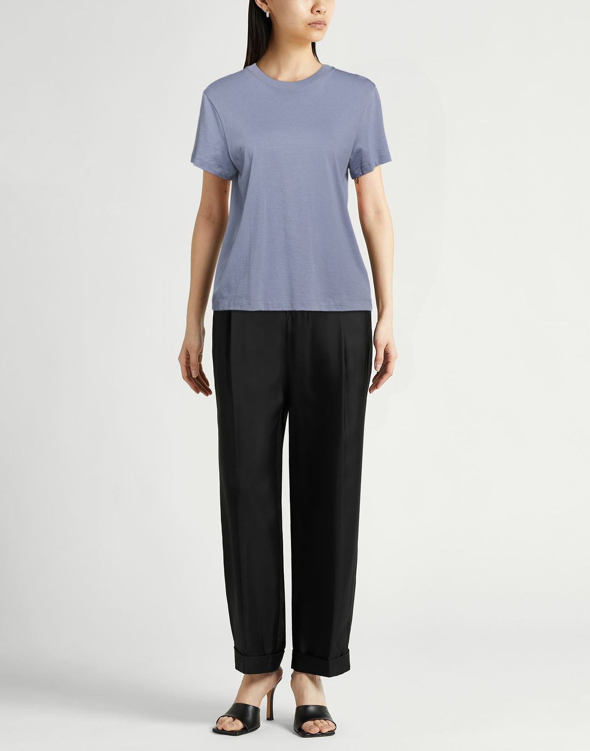Vince. Womens T-shirt in Slate blue