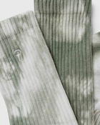 Patta Swirle Sports Socks Green|Grey - Mens - Socks