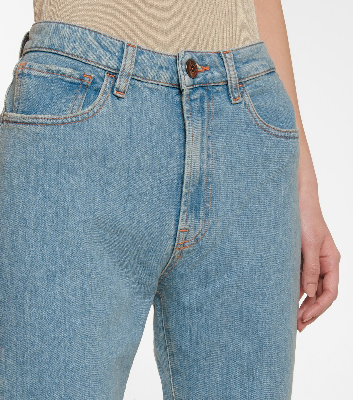 3x1 N.Y.C. Farrah mid-rise flare jeans