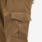 Uniform Bridge Men's Cargo Pocket Trousers in Khaki Beige