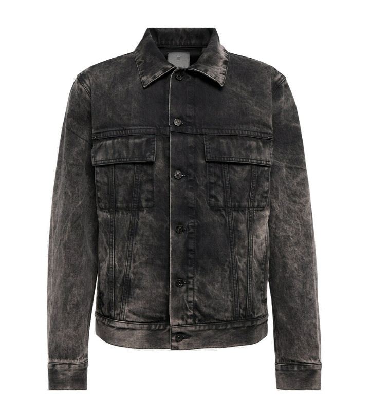 Photo: Givenchy - Bleached denim jacket