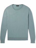 Zegna - Cotton Sweater - Blue