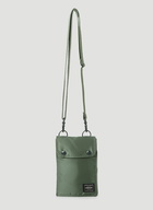 Tanker Travel Case Crossbody Bag in Khaki