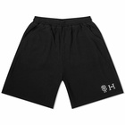 Heresy Men's Sungod Waffle Shorts in Black