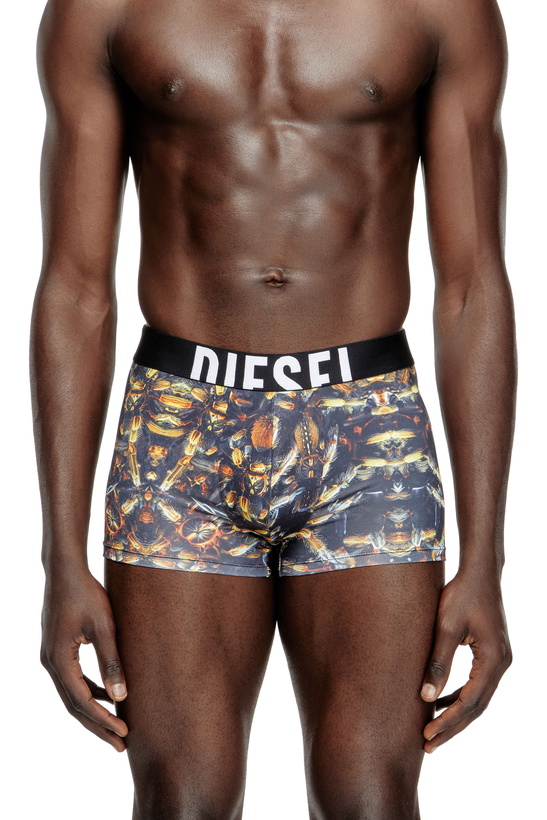 Photo: Diesel Boxer briefs with Pop print - Trunks Mens in Black