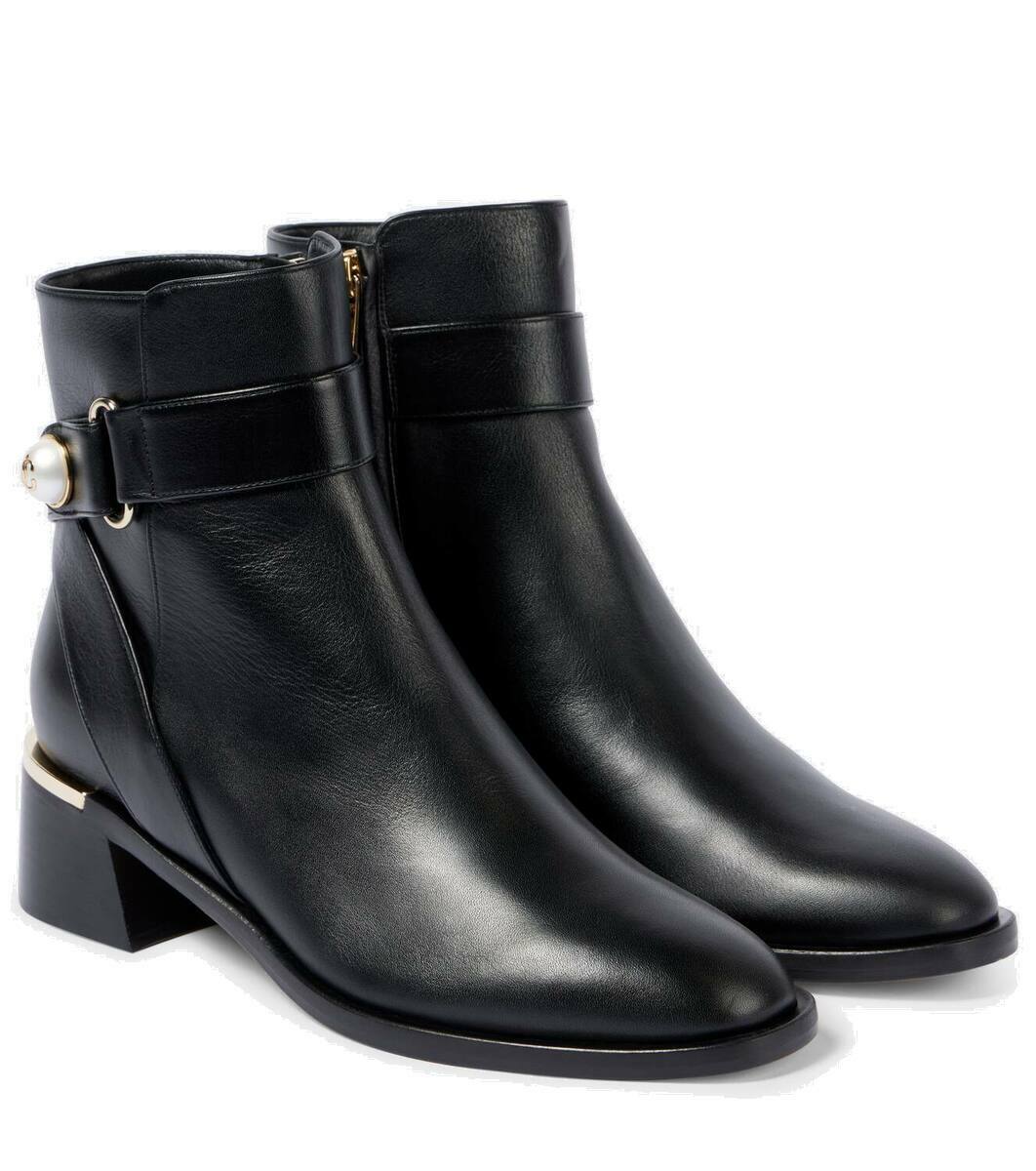 【JIMMY CHOO】JC Ankle Boot-Occl-Black ブーツ★関税送料込み Women's Designer Ankle Boots | JIMMY CHOO US
