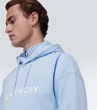 Givenchy Archetype logo cotton jersey hoodie