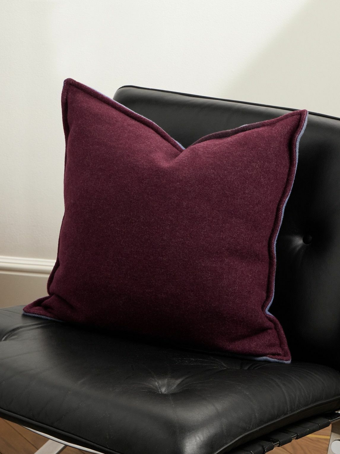 Photo: RD.LAB - Two-Tone Wool and Cashmere-Blend Cushion