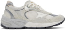 Golden Goose Off-White & Gray Dad-Star Sneakers