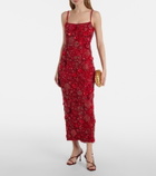 Rachel Gilbert Francesca embellished cocktail dress