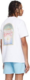 Casablanca White Organic Cotton T-Shirt