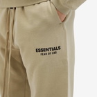 Fear of God ESSENTIALS Men's Core Logo Fleece Essential Sweat Pant in Desert Sand