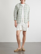 God's True Cashmere - Straight-Leg Linen-Twill Shorts - White