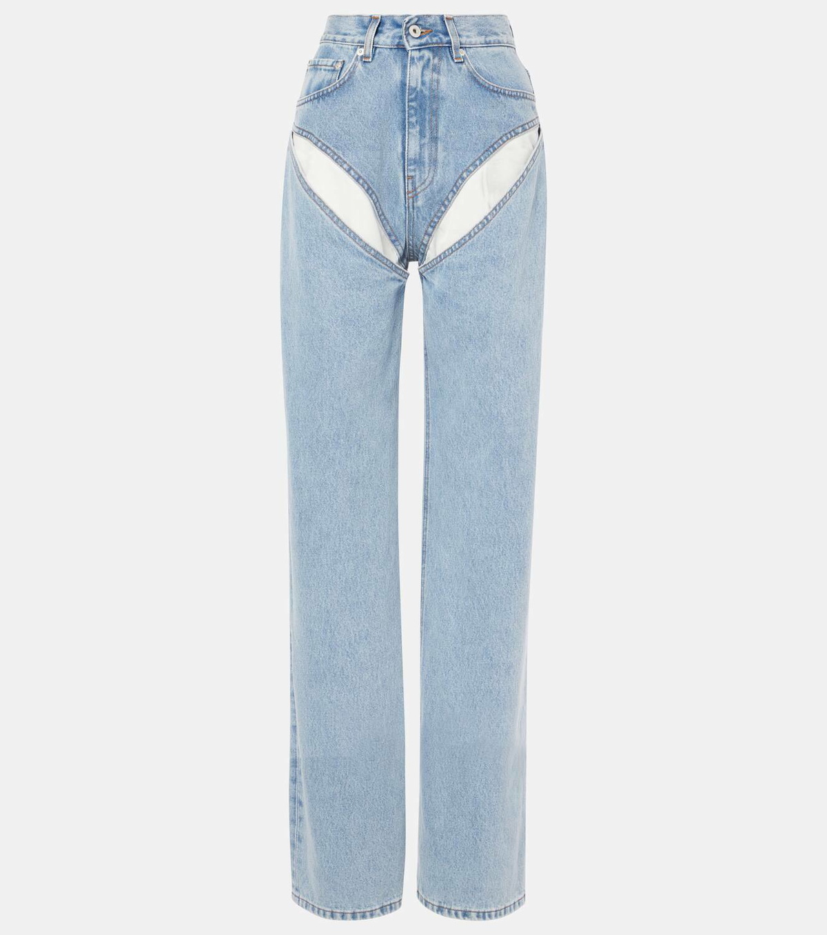 Y/Project Evergreen cutout straight jeans Y/Project