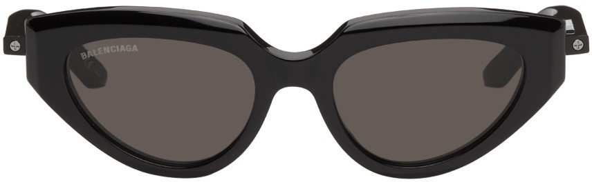 Photo: Balenciaga Black Cat-Eye Sunglasses