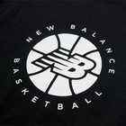 New Balance Men's Hoops Essentials Fundamental T-Shirt in Black