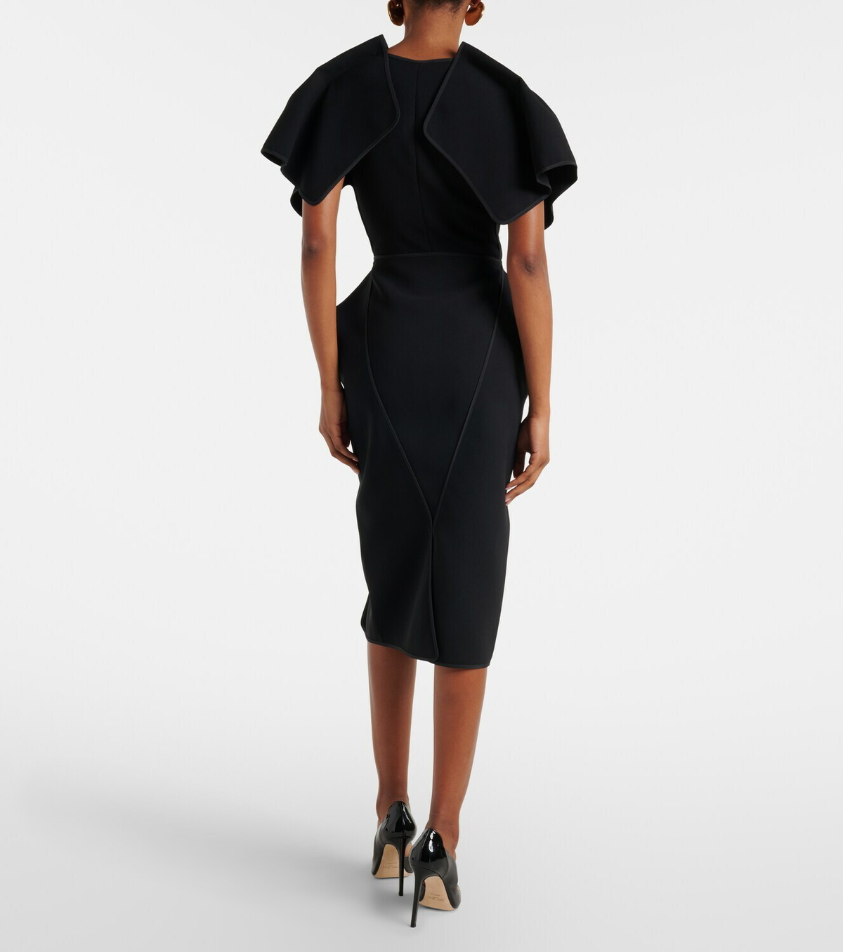 Maticevski Coco peplum midi dress