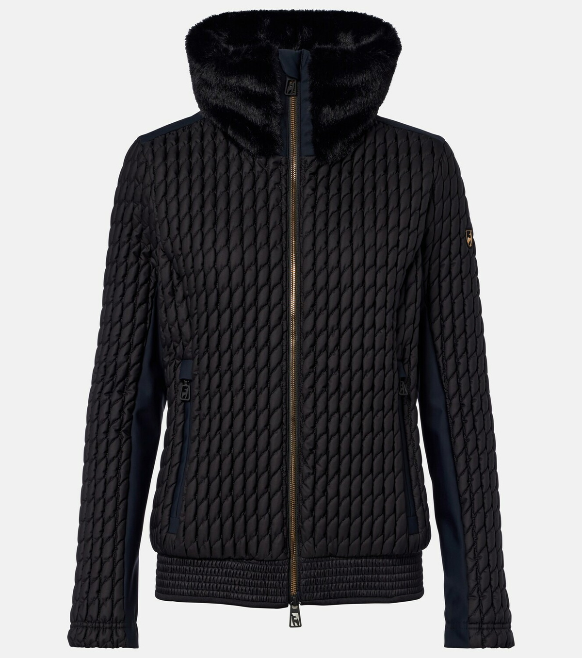 Toni Sailer Gillian teddy-trimmed ski jacket