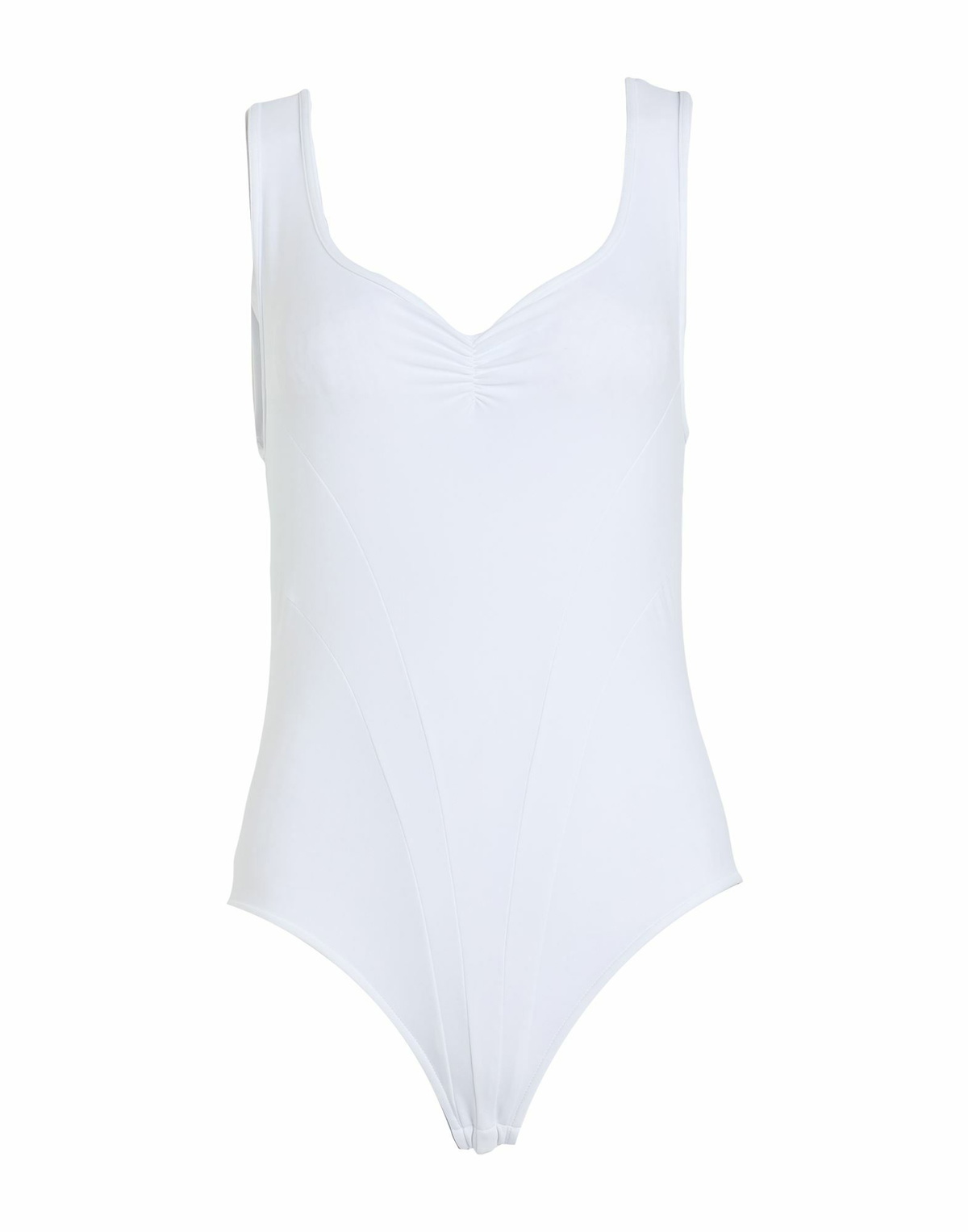 Alainpaul Womens Bodysuit in White