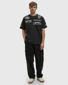 By Parra MEDIA TRAINING TEE Black Mens Shortsleefe