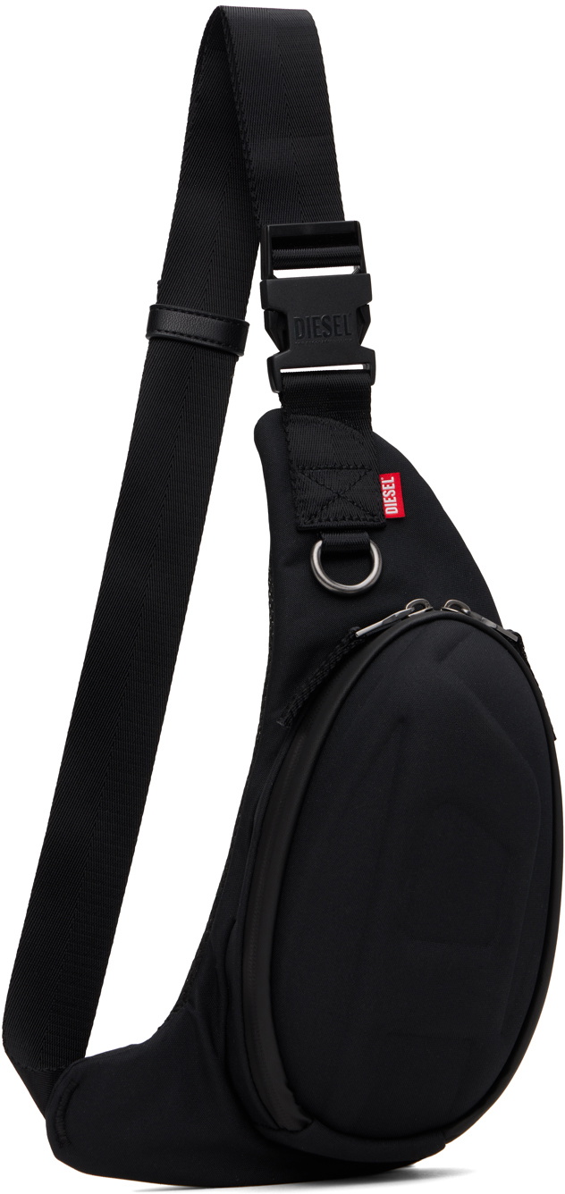 DISEL Y2K 1DR-POD CROSSBODY ovalD logo 黒 Diesel – 1DR-Pod Crossbody Bag Black